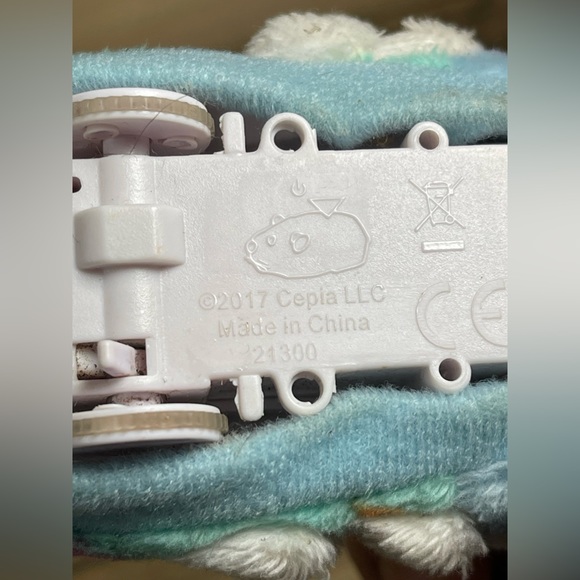 Zhu Zhu Pets Cepia Spin Master Hamster 2017 Blue Polka Dot 5” Sound Movement Toy - Picture 9 of 10